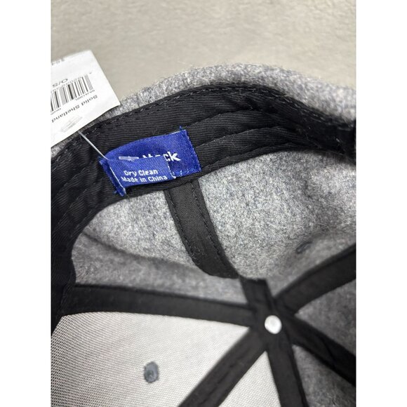 Hat Attack Women's Solid Shetland Cap Blended Wool Polyester Gray One Size NWT's - Picture 7 of 7